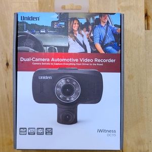 Uniden dual-camera automotive video recorder